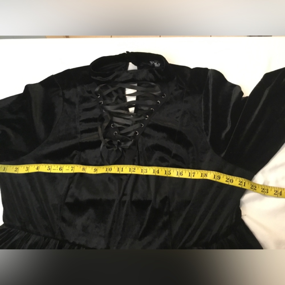 TORRID Elegant Black Lace-Up Dress - Picture 3 of 16